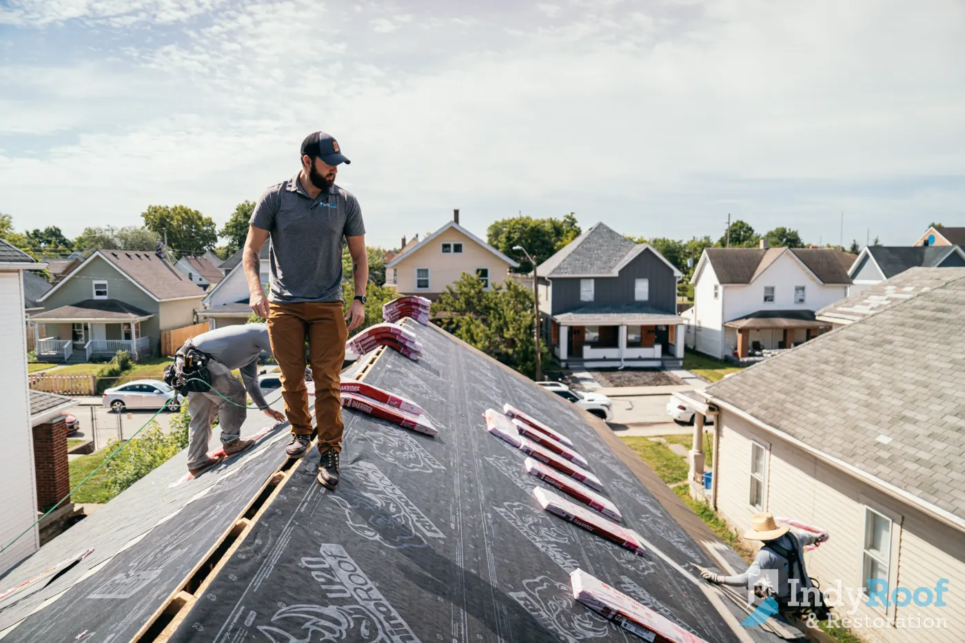 Roof inspection documented on a Jackson's Grant home