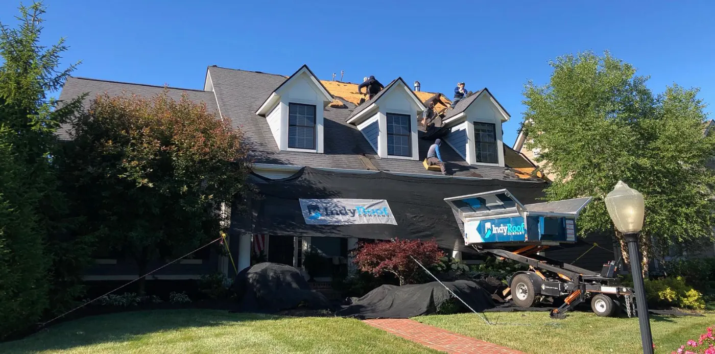 Roofing by Jackson's Grant Roofing near Williams Creek, IN